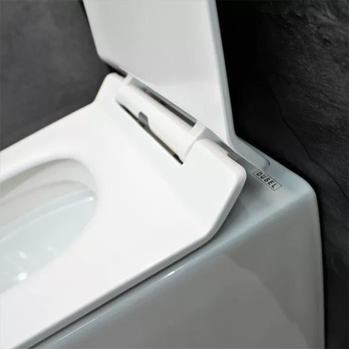 Унитаз подвесной Dusel Arez DWHT10210230R с сиденьем Soft Close дюропласт