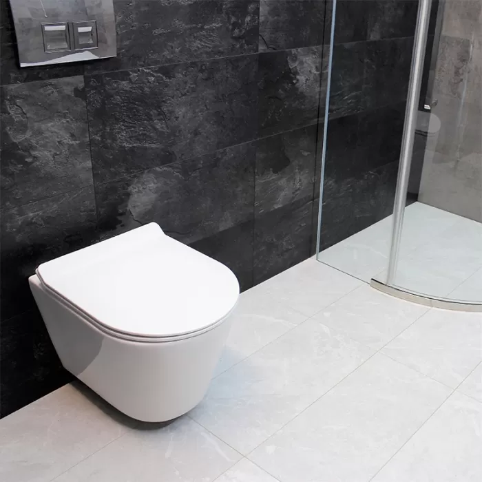 Унитаз подвесной Dusel Arez DWHT10210230R с сиденьем Soft Close дюропласт