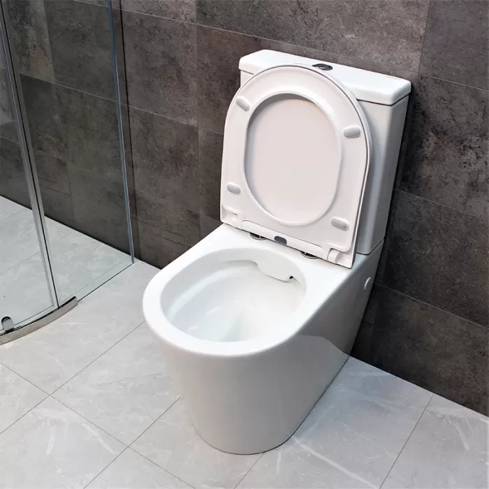 Унітаз-компакт Dusel Marseille DTPT10212730R з бачком і сидінням Soft Close дюропласт