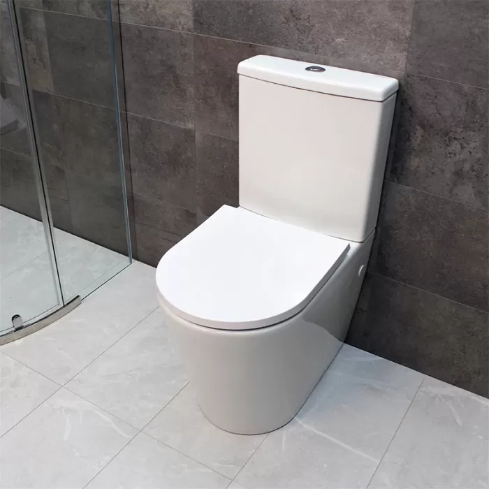 Унітаз-компакт Dusel Marseille DTPT10212730R з бачком і сидінням Soft Close дюропласт