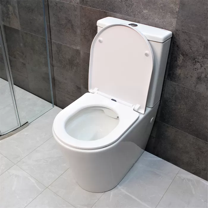 Унітаз-компакт Dusel Marseille DTPT10212730R з бачком і сидінням Soft Close дюропласт
