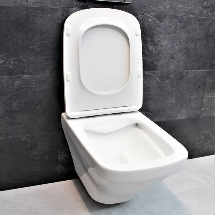 Унитаз подвесной Dusel Lexi DWHT10201330 с сиденьем Soft Close дюропласт