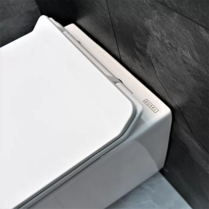 Унитаз подвесной Dusel Teri DWHT10202330 с сиденьем Soft Close дюропласт