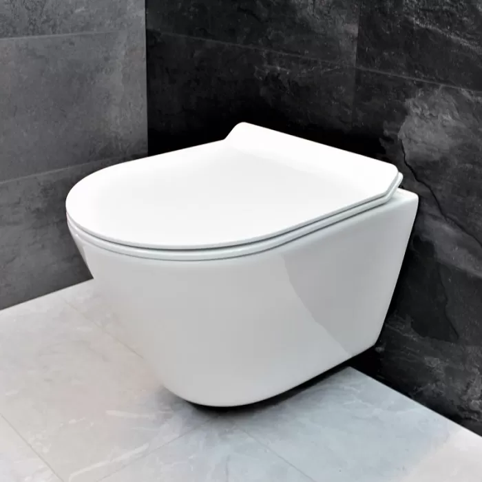 Унитаз подвесной Dusel Teri DWHT10202330 с сиденьем Soft Close дюропласт