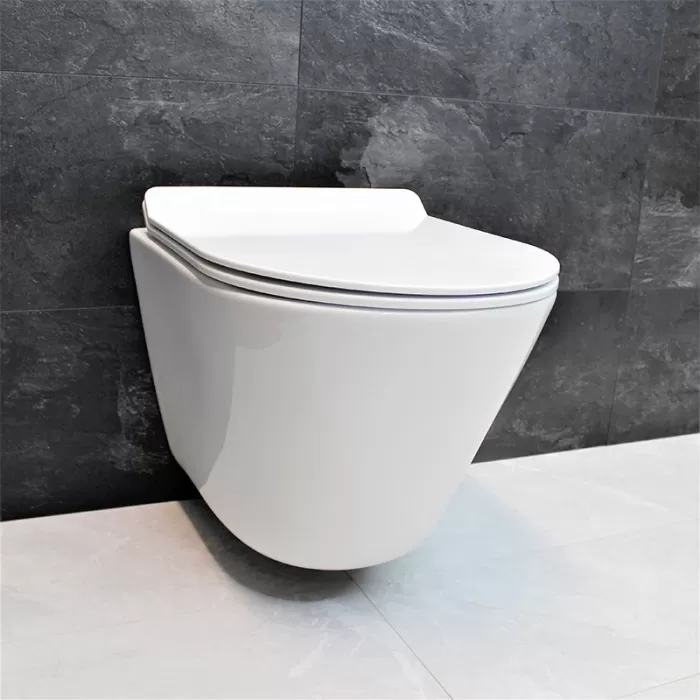 Унитаз подвесной Dusel Teri DWHT10202330 с сиденьем Soft Close дюропласт
