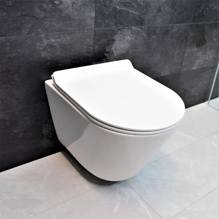 Унитаз подвесной Dusel Teri DWHT10202330 с сиденьем Soft Close дюропласт