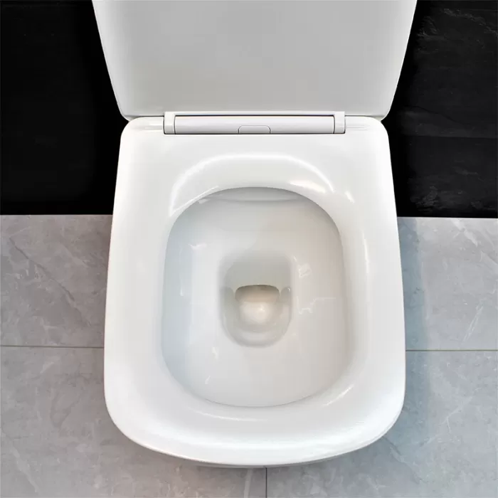 Унитаз подвесной Dusel Byron DWHT10202130 с сиденьем Soft Close дюропласт