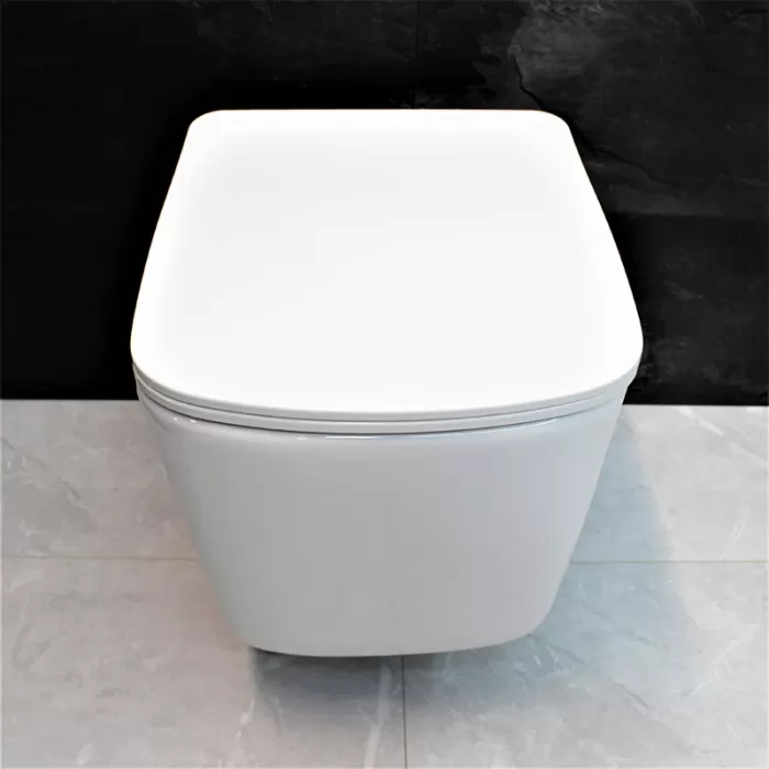 Унитаз подвесной Dusel Byron DWHT10202130 с сиденьем Soft Close дюропласт