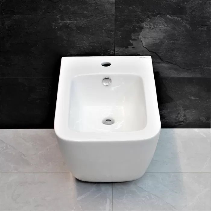Биде подвесное Dusel Cubis 10201030В