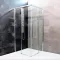 Душова кабіна Dusel DL194 Chrome 90х90х190, двері розсувні, прозоре скло