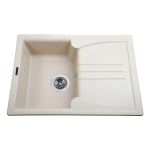 Мойка гранитная Bretta Niapoli 680х500х190 слоновая кость