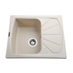 Мойка гранитная Bretta Tera 610х500х204  слоновая кость