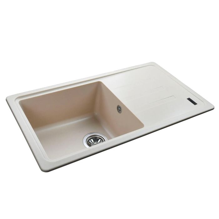 Мойка гранитная Bretta Verona 780х435х200  слоновая кость