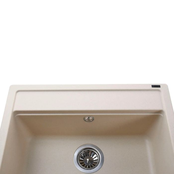 Мойка гранитная Bretta Universal 570х510х190 слоновая кость