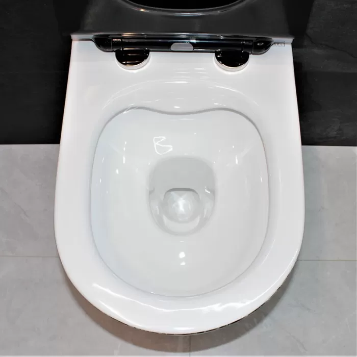 Унитаз подвесной Dusel Levita Marble DWHT10201130MS с сиденьем Soft Close дюропласт