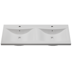 Раковина матовая врезная Amidicon Liza 120 1202х480 из литого камня двойная