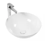 Раковина накладна Dusel Iucy 400571W 400х400х140 білий