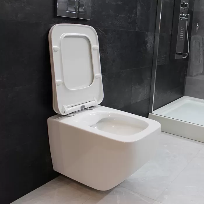 Унитаз подвесной Dusel Lunar DWHT10201530R с сиденьем Soft Close дюропласт
