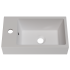 Раковина матова накладна Amidicon Mini 45 450х250 з литого каменю