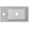 Раковина матова накладна Amidicon Mini 45 450х250 з литого каменю