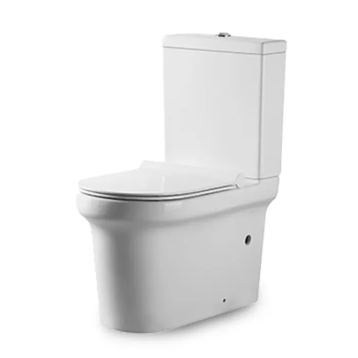 Унитаз-компакт Dusel Mojo DTPT10210130R с бачком и сиденьем Soft Close дюропласт