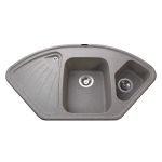 Мойка гранитная Bretta Alweus 1060х575х190  мокко