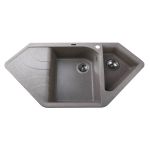 Мойка гранитная Bretta Zegna 1000х500х219  мокко