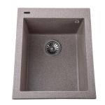 Мойка гранитная Bretta Quadro 500х410х200 мокко