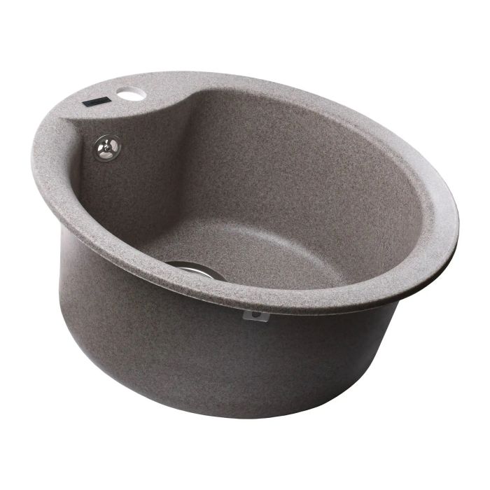 Мойка гранитная Bretta Rondo 485х215 мокко