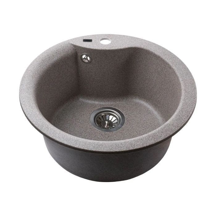 Мойка гранитная Bretta Rondo 485х215 мокко