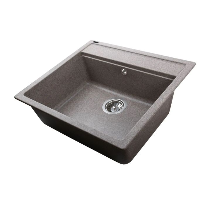 Мойка гранитная Bretta Universal 570х510х190 мокко