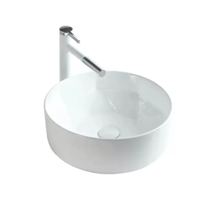 Раковина накладная Dusel Paula 400830W 400х400х160 белый