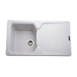 Мойка гранитная Bretta Teca 860х500х190  жемчужина