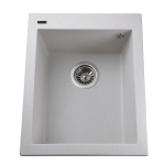 Мойка гранитная Bretta Quadro 500х410х200 жемчужина