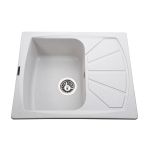 Мойка гранитная Bretta Tera 610х500х204  жемчужина