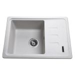 Мойка гранитная Bretta Compact 620х435х200  жемчужина