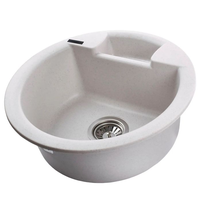 Мойка гранитная Bretta Alaska 480х190  жемчужина