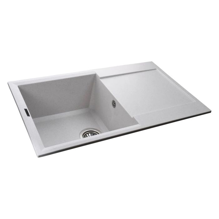 Мойка гранитная Bretta Metra 790х500х230  жемчужина