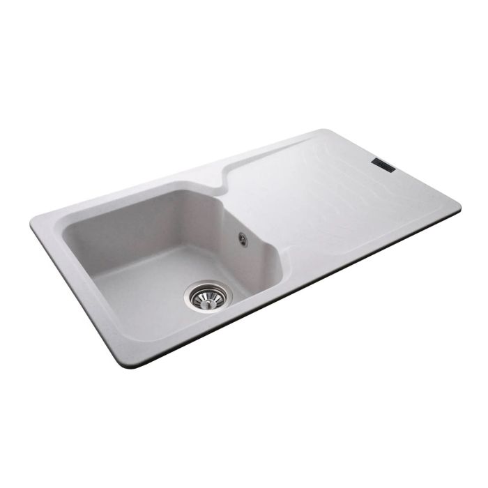 Мойка гранитная Bretta Teca 860х500х190  жемчужина