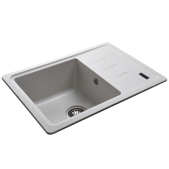 Мойка гранитная Bretta Compact 620х435х200  жемчужина