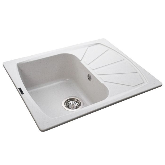 Мойка гранитная Bretta Tera 610х500х204  жемчужина