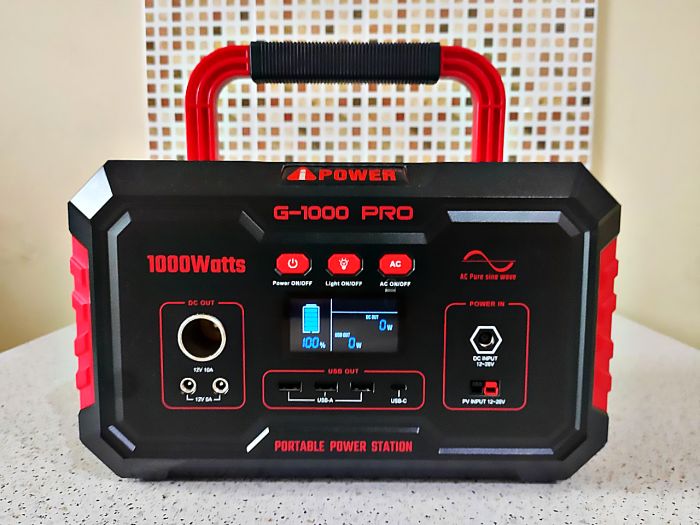 Портативная электростанция HAUSSMANN iPower PRO 1000 Вт