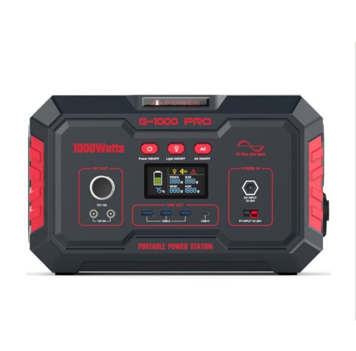 Портативная электростанция HAUSSMANN iPower PRO 1000 Вт