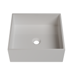 Раковина глянцева накладна Amidicon Ring 40 400х400 з литого каменю