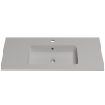 Раковина матовая врезная Amidicon Rodeo 100 1000х450 из литого камня