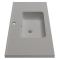 Раковина матова врізна Amidicon Rodeo 100 1000х450 з литого каменю