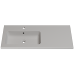 Раковина матовая врезная Amidicon Rodeo 100L 1000х450 из литого камня