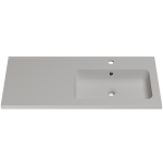 Раковина матовая врезная Amidicon Rodeo 100R 1000х450 из литого камня