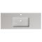 Раковина матова врізна Amidicon Rodeo 120 1200х480 з литого каменю