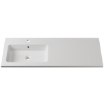 Раковина матова врізна Amidicon Rodeo 120L 1200х480 з литого каменю